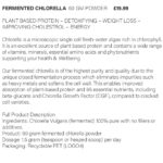 Fermented Chlorella 60gm Powder