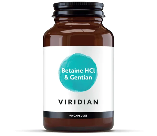Betaine HCl with Gentian Root 650mg