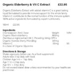 Organic Elderberry & Vit C Extract